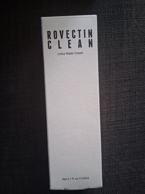 NEW SEALED Rovectin Lotus Water Cream Moisturizer 60ml BNIB